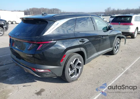 2023 Hyundai Tucson Hybrid Limited из США, поврежденный, VIN KM8JECA18PU090740